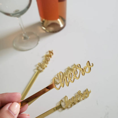 Cheers Swizzle Sticks - Set of 4