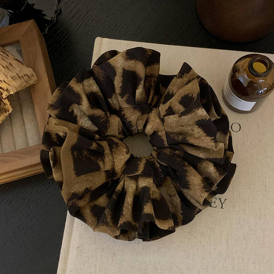 Nina Oversized Leopard Scrunchie
