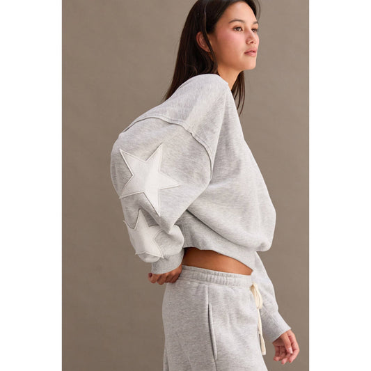 Astra Star Patch Sweatshirt