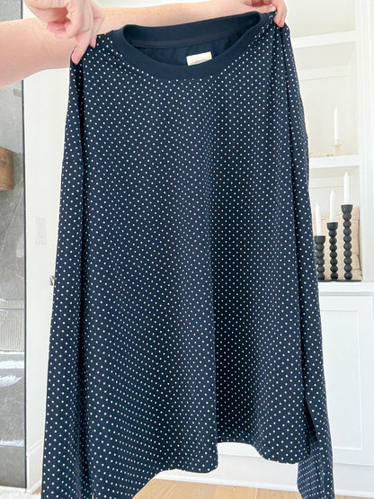 Penny Long Sleeve Polka Dot Top