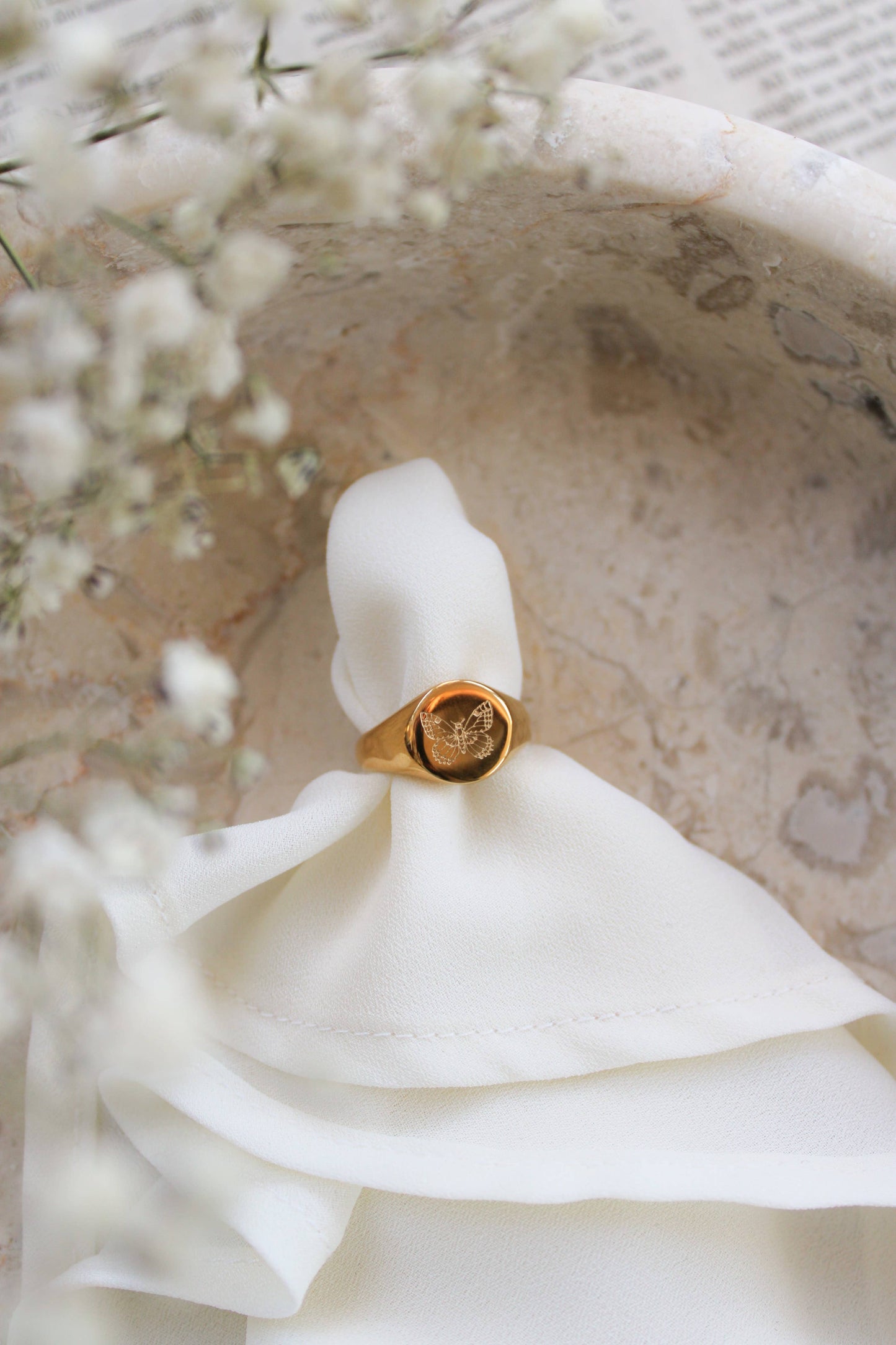 Mariposa Ring | Waterproof Jewelry
