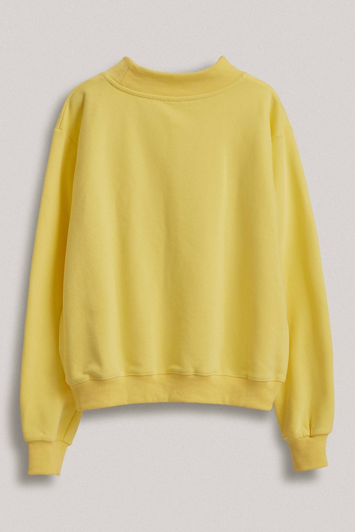 Easy Tiger Graphic Mock Neck Sweatshirt