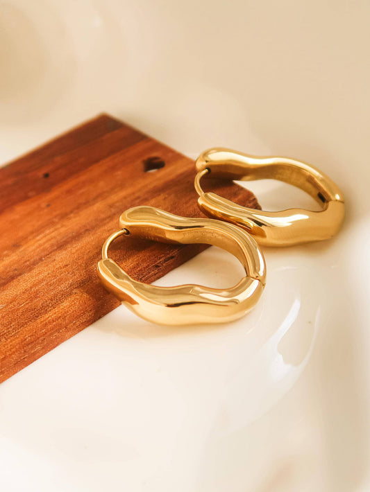 Darcy Hoop Earring | Waterproof Jewelry