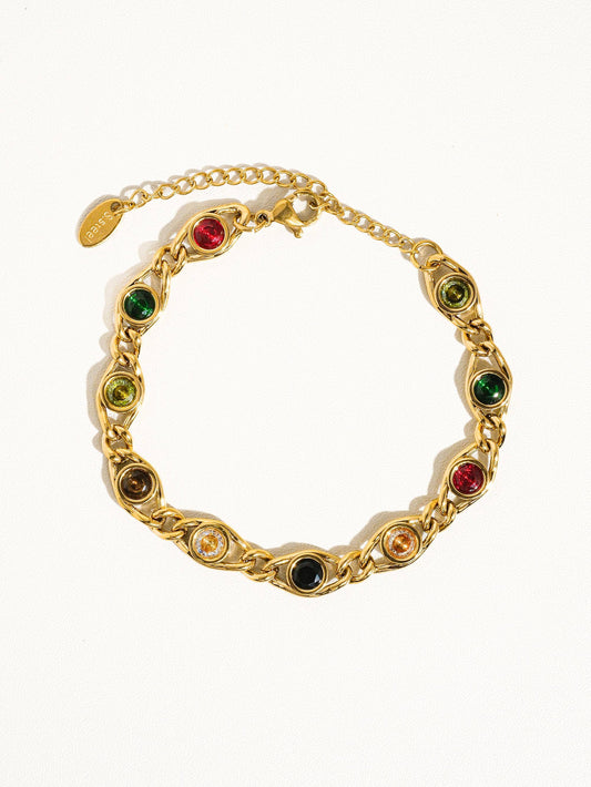 Alba Colored Necklace or Bracelet | Waterproof Jewelry