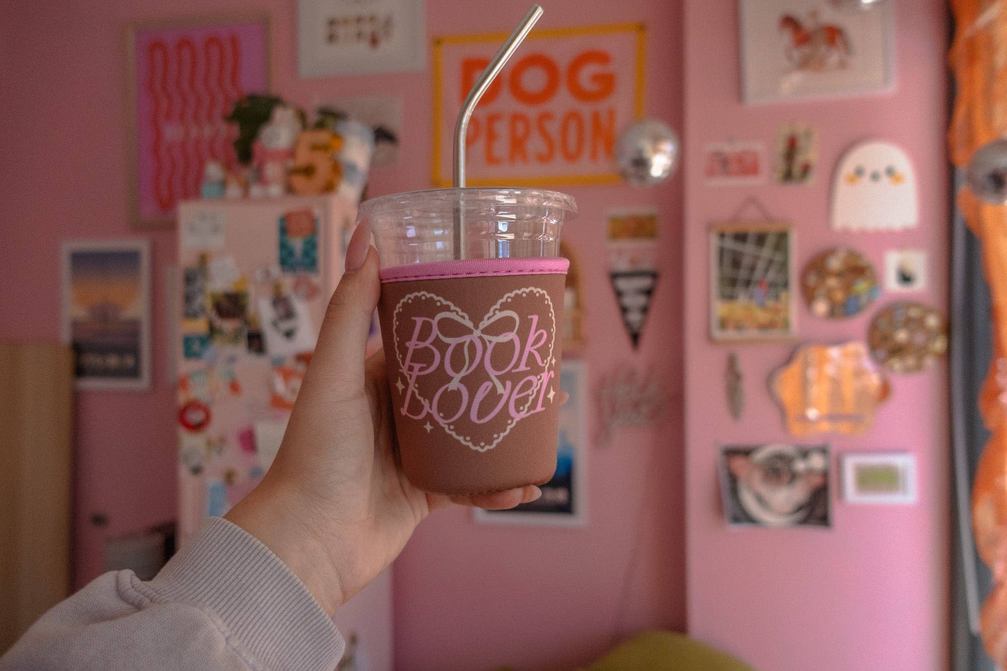 Book Lover Coffee Sleeve - Thumbnail 2