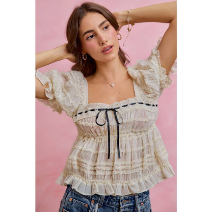 Dolly Puff Sleeve Blouse