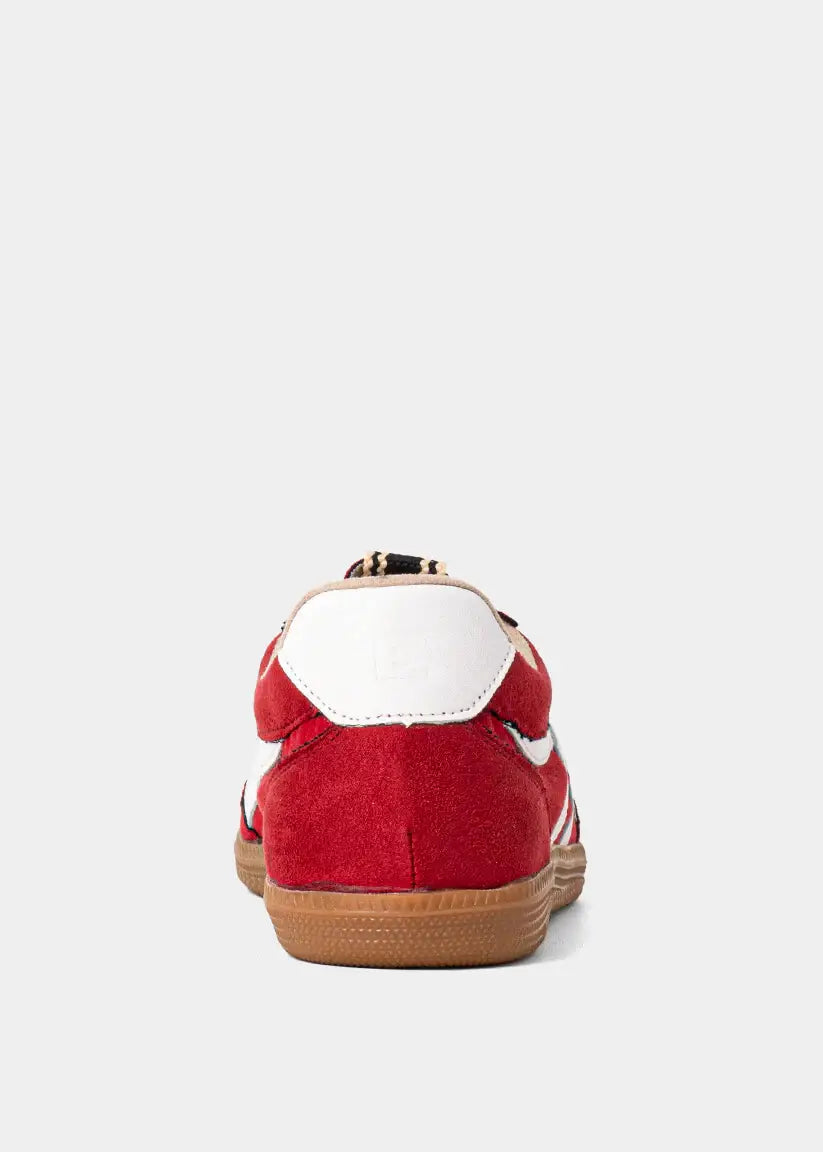 Sasha Red Suede Sneaker