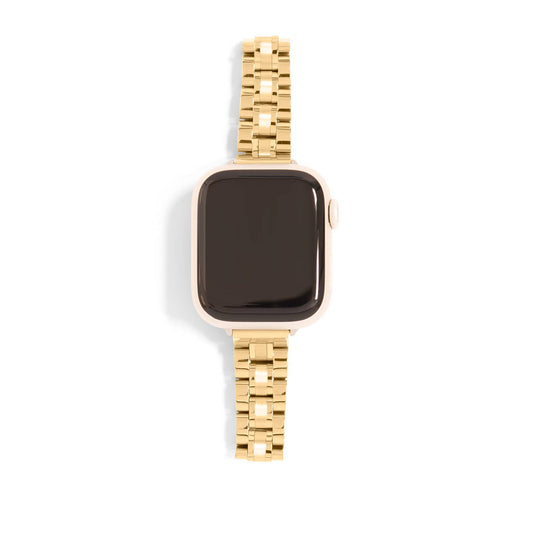 Chic Gold Smart Watch Band | Waterproof Jewelry