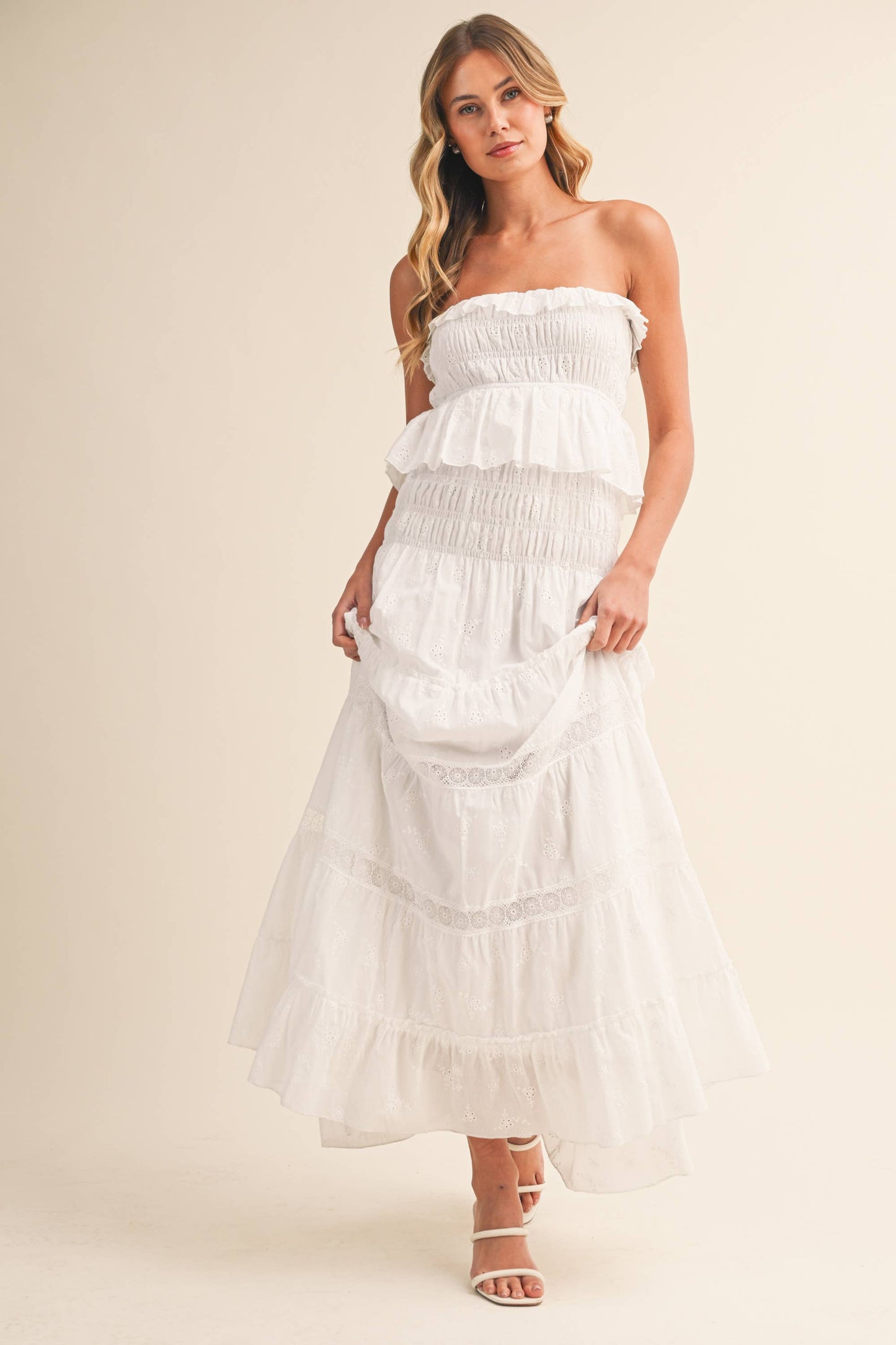 Spring Tiered Maxi Dress
