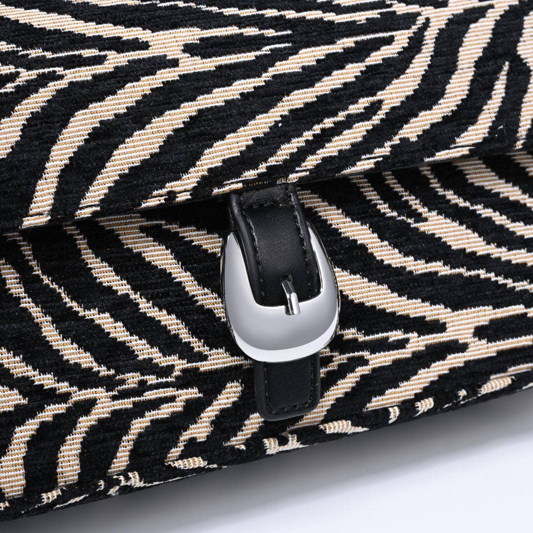 Gloria Zebra Shoulder Bag