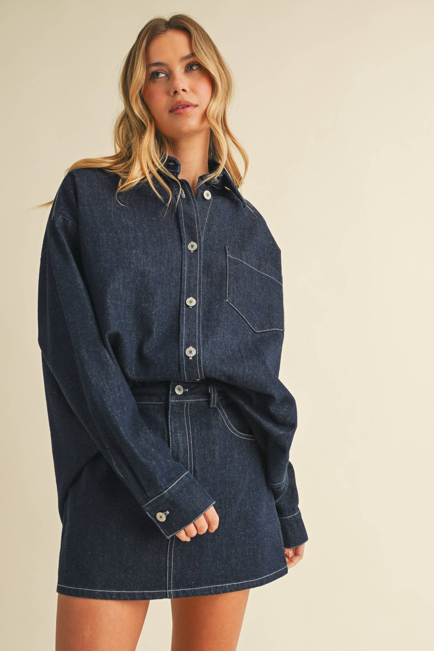 Birdie Denim Set