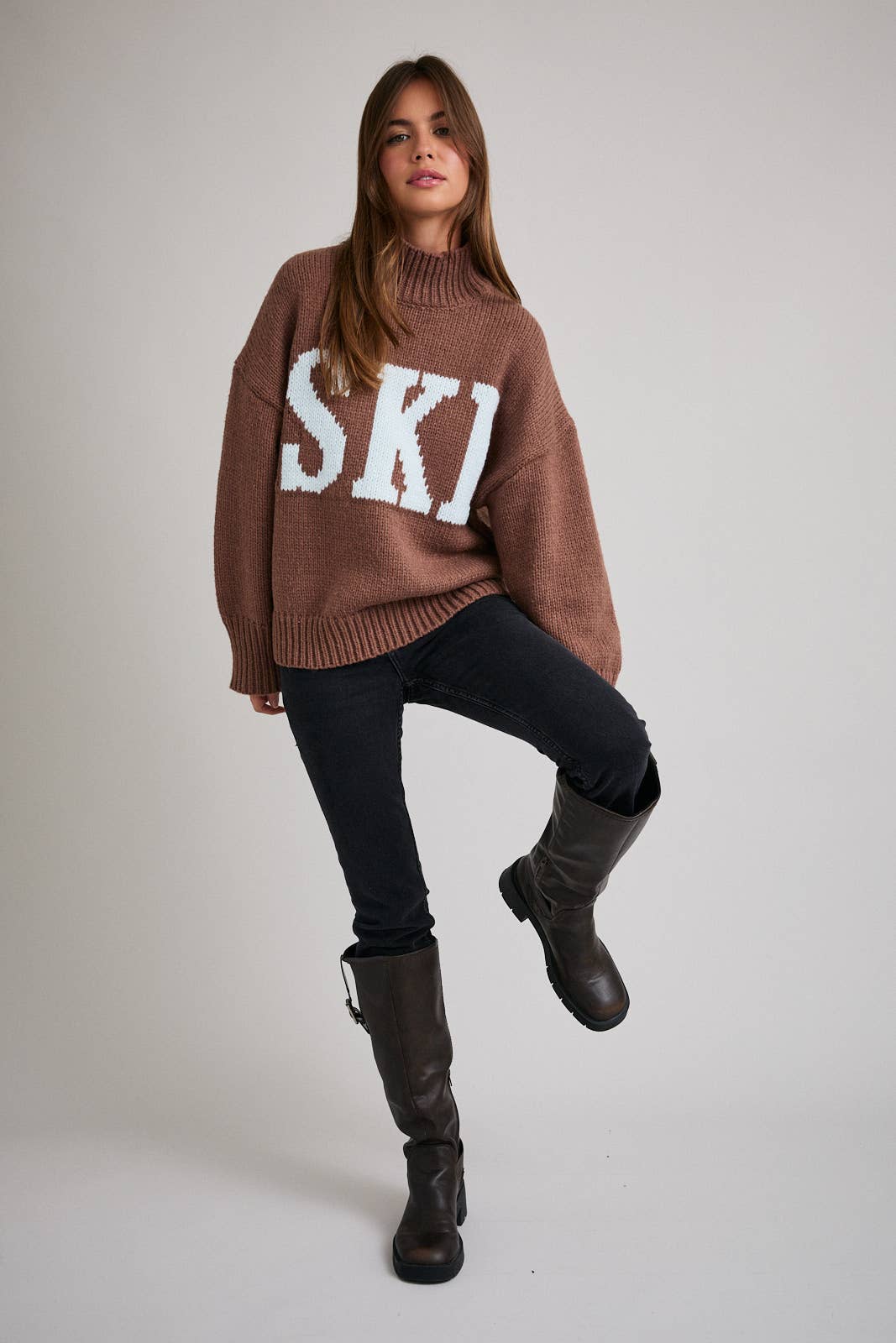 Ski Mock Neck Sweater