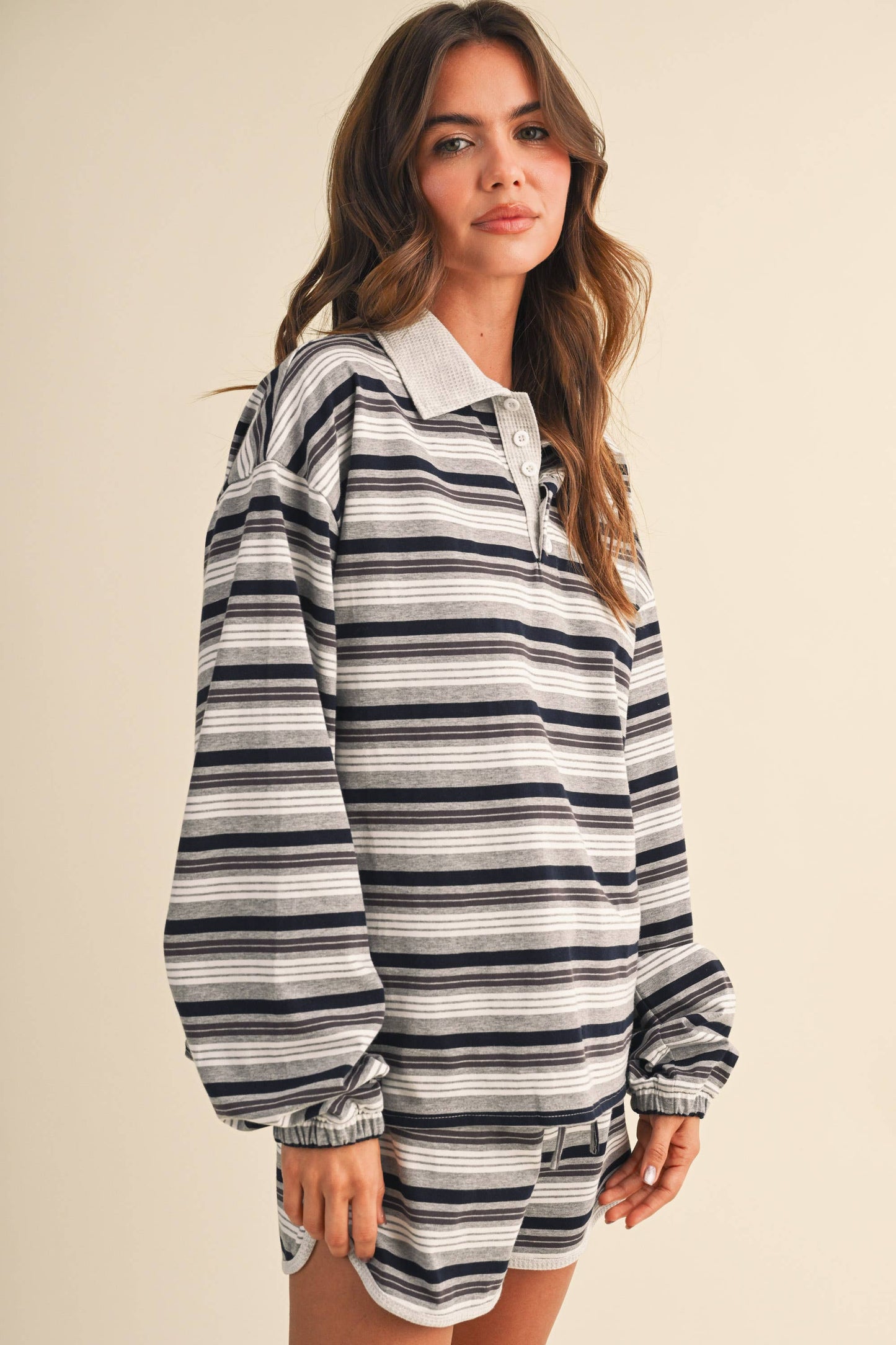 Allie Rugby Stripe Set