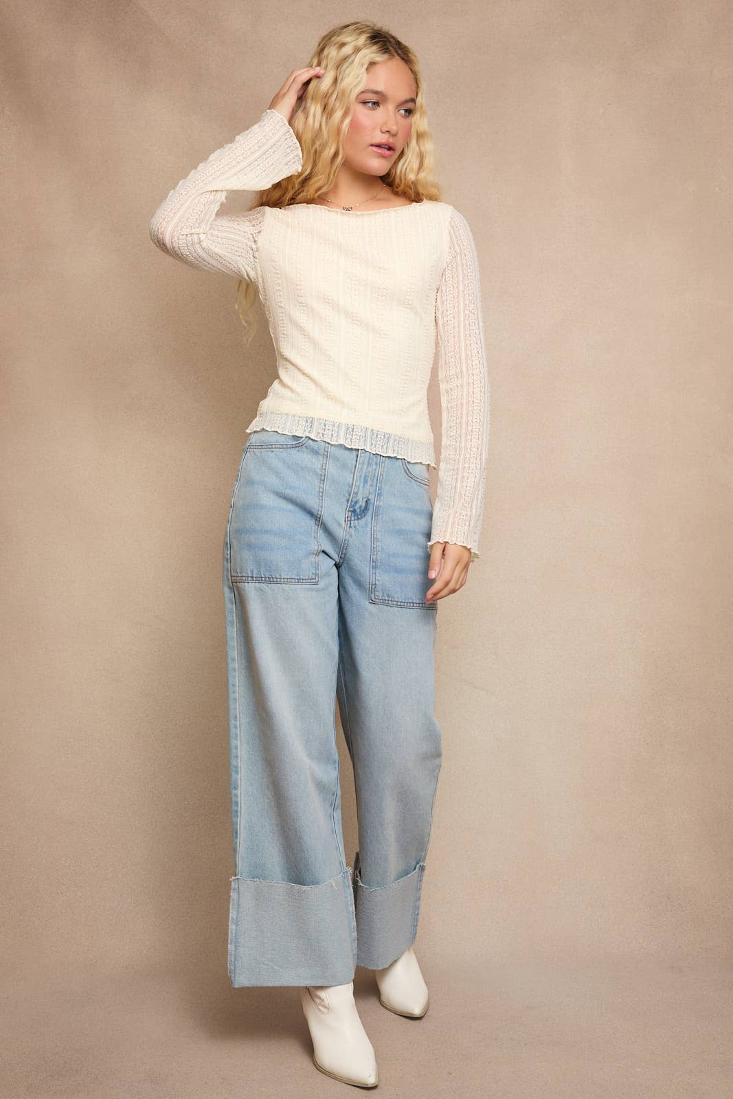 Mabel Lace Long Sleeve