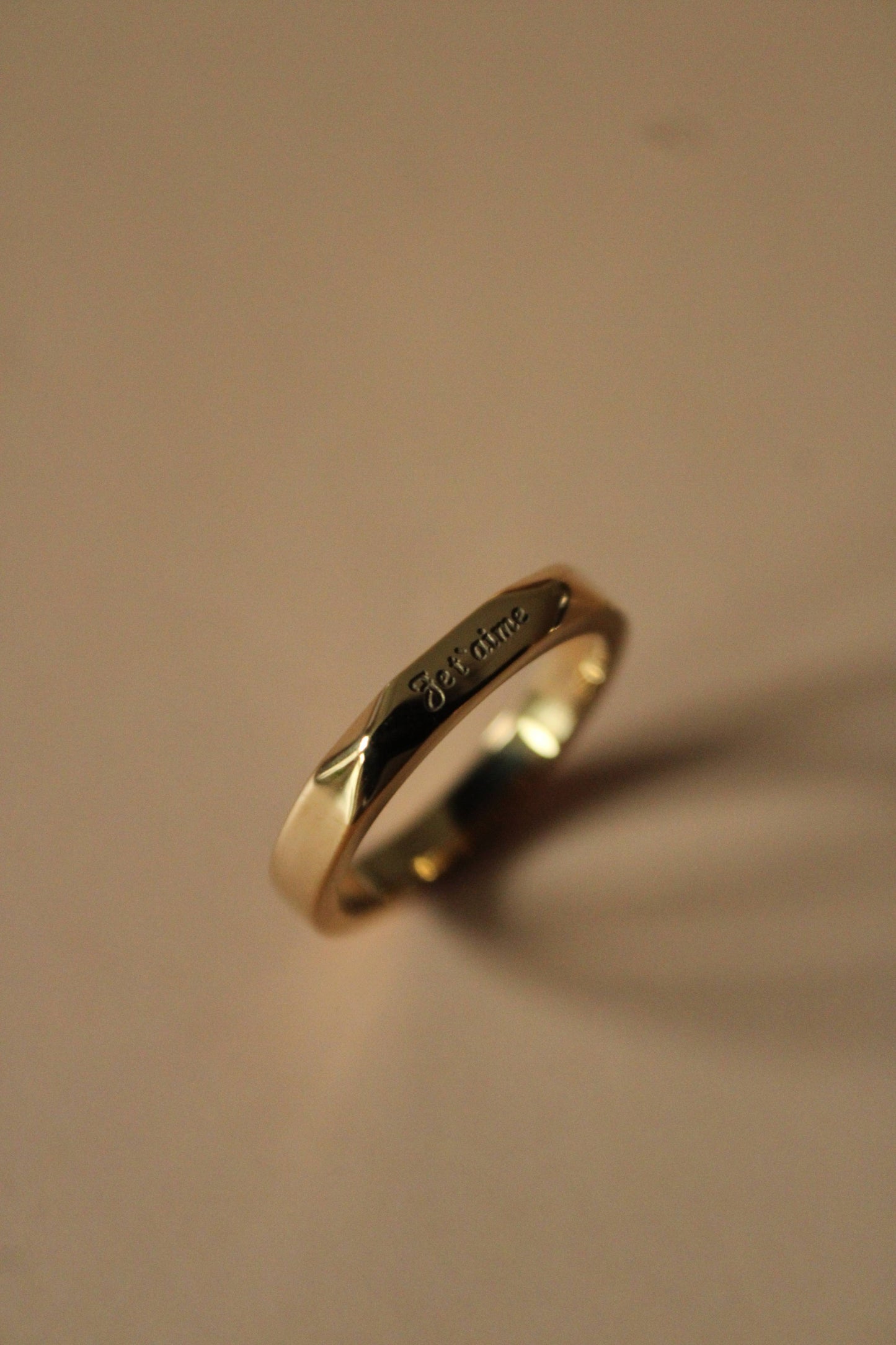 Je t'aime Ring | Waterproof Jewelry