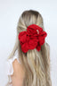 KAXI Jumbo Scrunchie- Bright Red