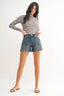 Rebecca Raw Hem Short