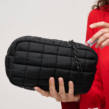 Cloud Nine Quilted Puffer  Pouch