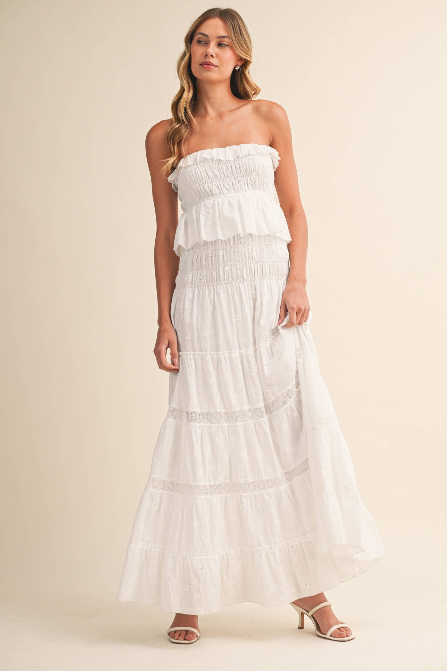 Spring Tiered Maxi Dress