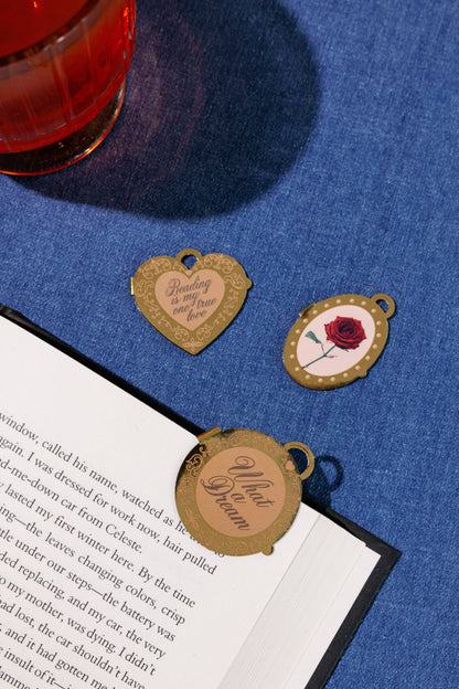 Locket Magnetic Bookmark | Set of 3