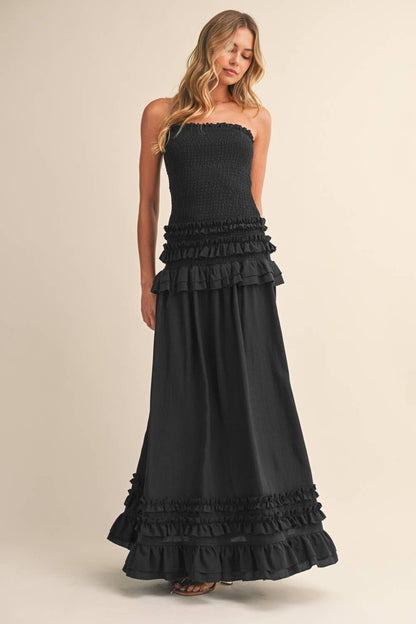 Ida Drop Waist Maxi Dress