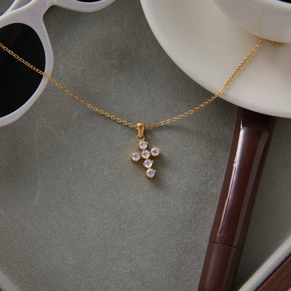 Faith Cross Necklace | Waterproof Jewelry