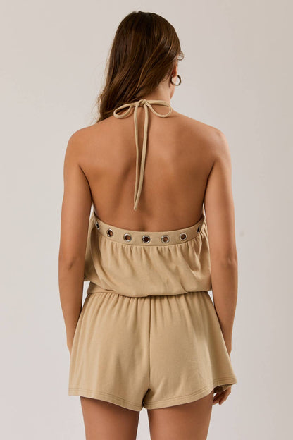 She's All That Halter Neck Romper