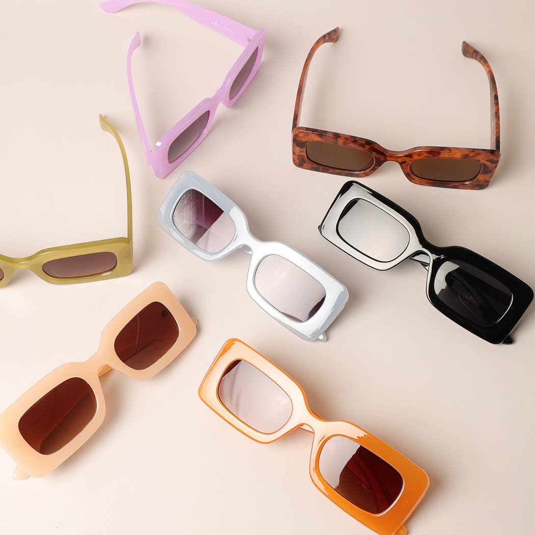 Fran Rectangle Sunglasses