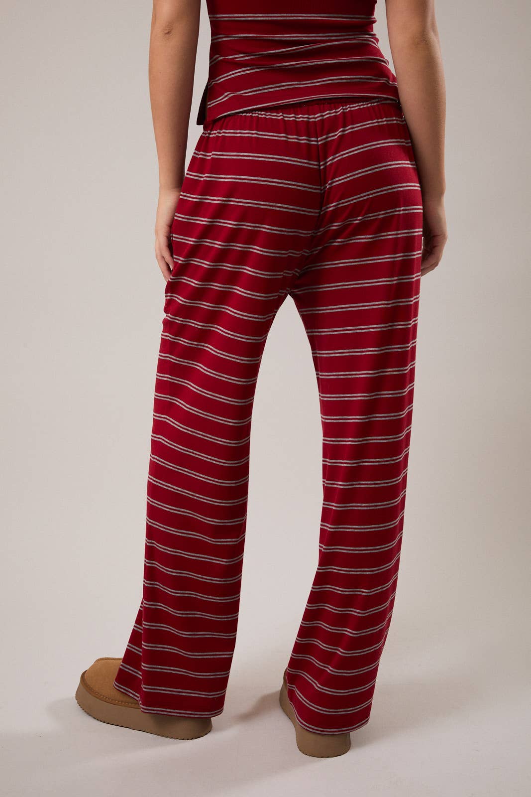 Avery Stripe Wide Leg Pant