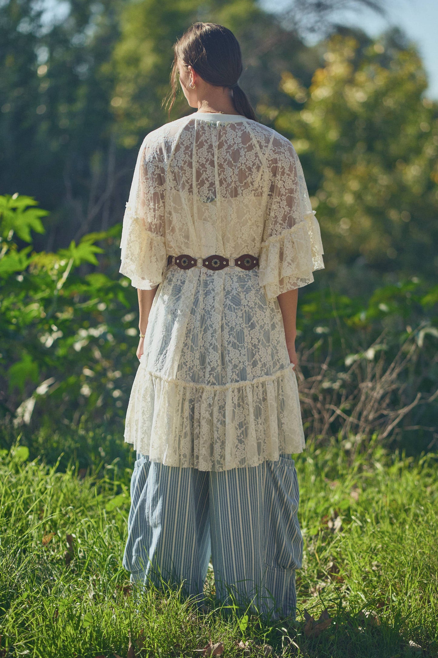 Gabbi Lace Tunic Top