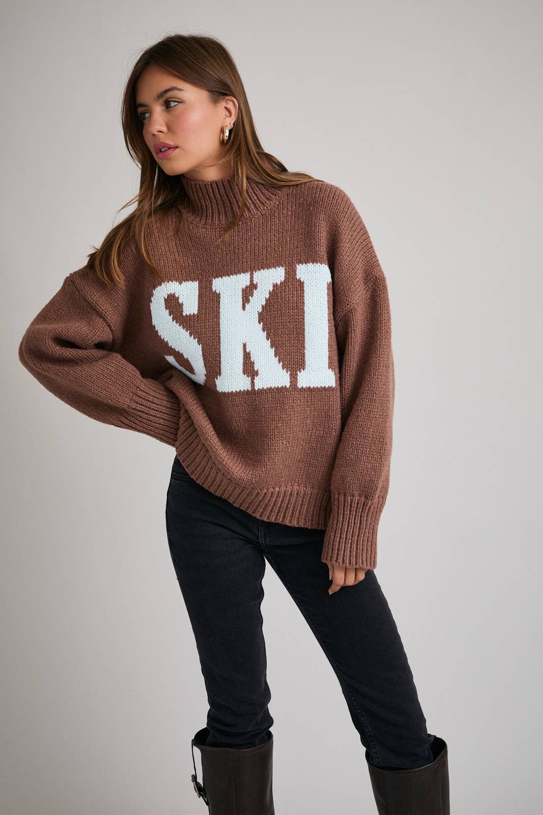 Ski Mock Neck Sweater
