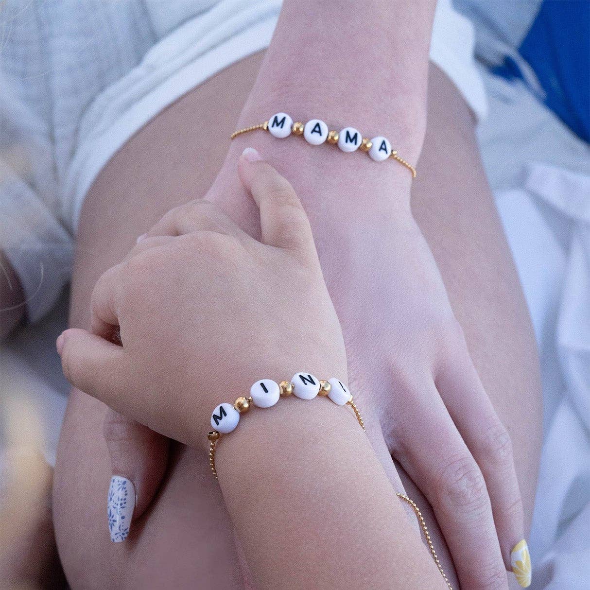 Mama Beaded Bracelet | Waterproof Jewelry