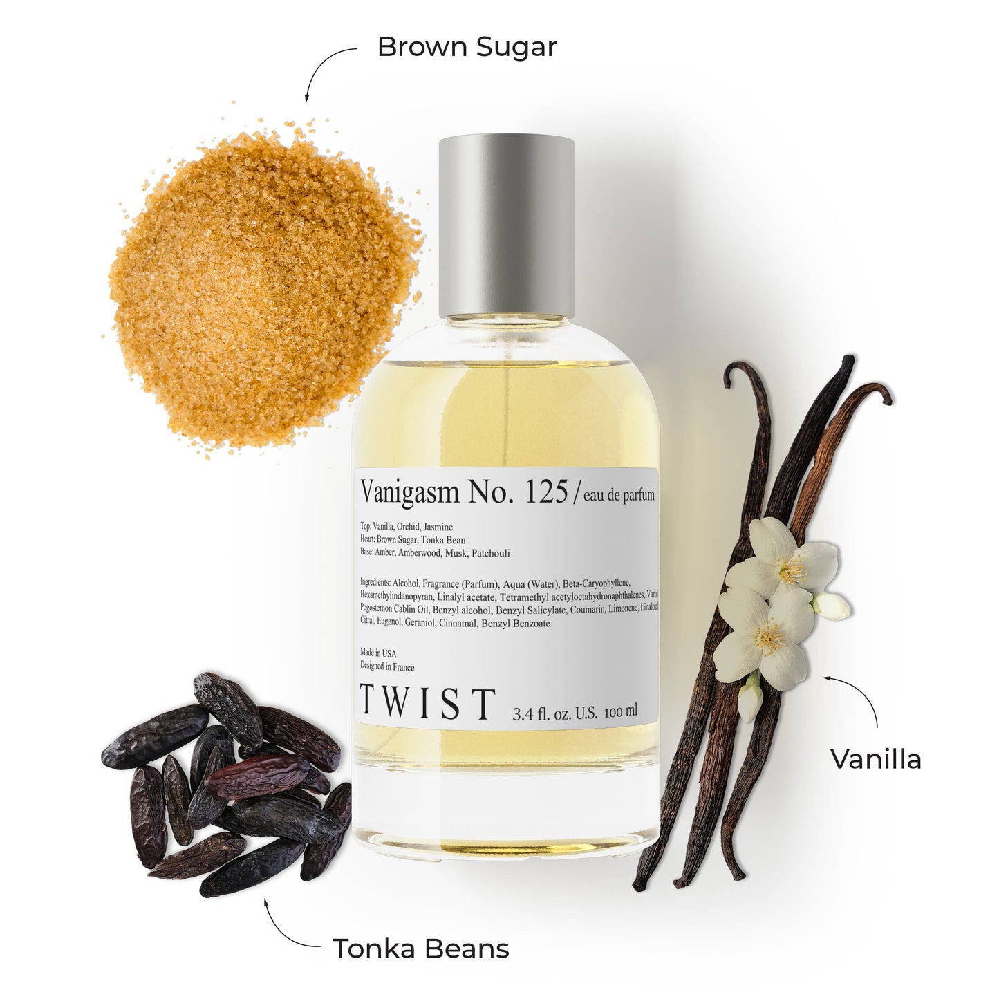 Vanigasm No. 125 Inspired by Kay. Vanilla 28 Perfume | TWIST PERFUME