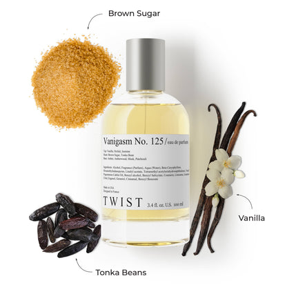 Vanigasm No. 125 Inspired by Kay. Vanilla 28 Perfume | TWIST PERFUME