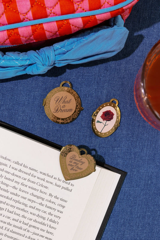 Locket Magnetic Bookmark | Set of 3