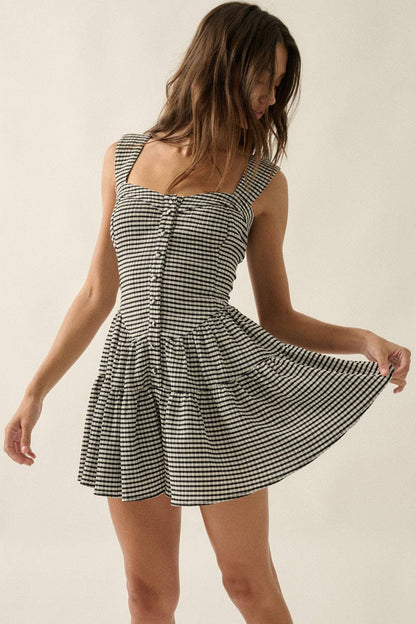 Holly Gingham Romper