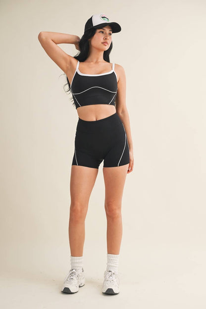 Bri Contrast Contour Top