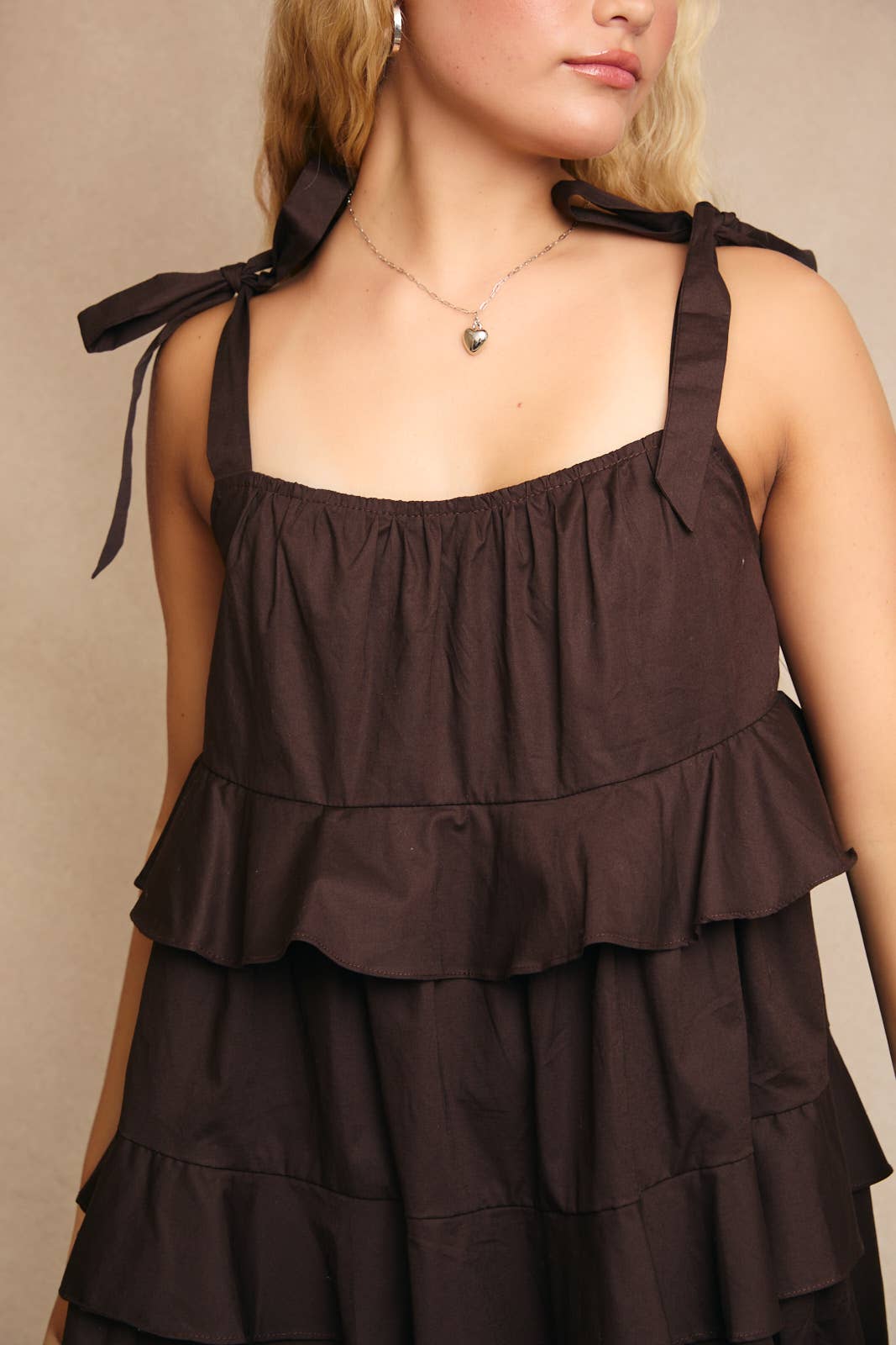 Honey Ruffle Mini Dress