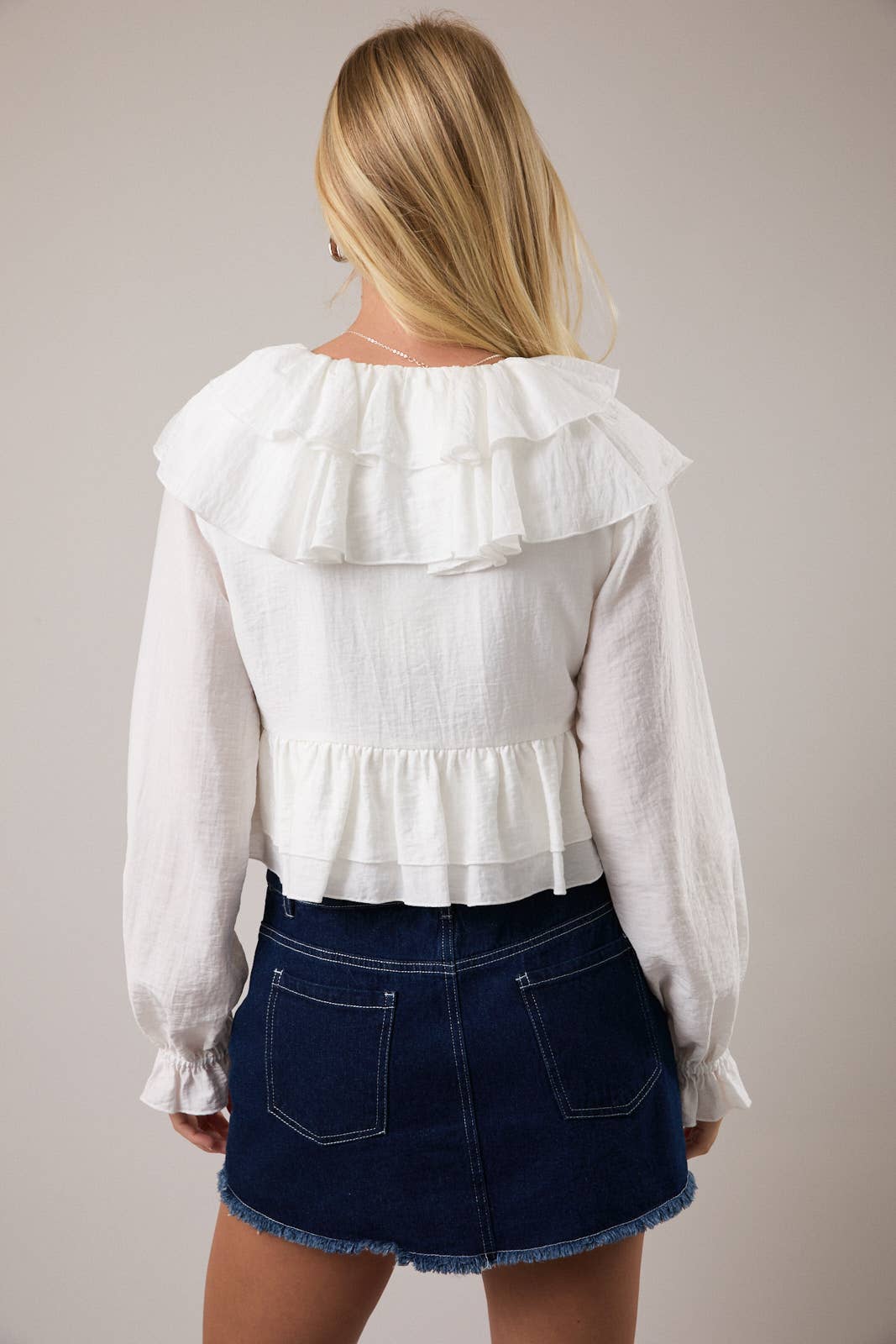 Vienna Ruffle Blouse