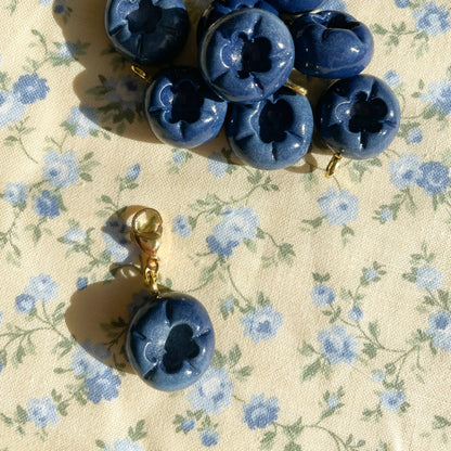 Blueberry Bag Charm