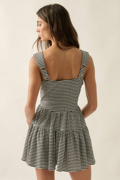 Holly Gingham Romper