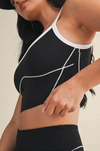Bri Contrast Contour Top