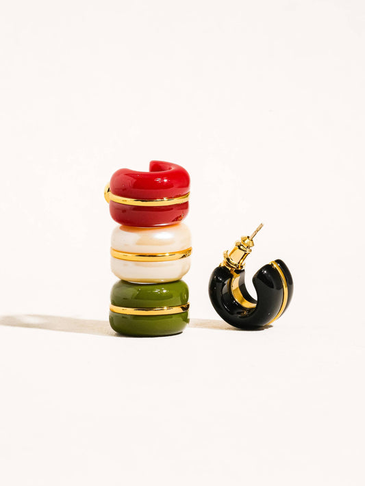 Arlo Hoop Earring | Waterproof Jewelry