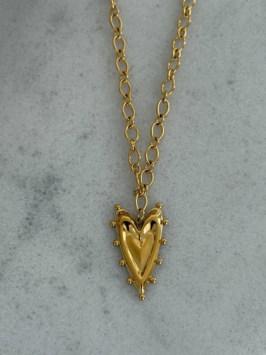 Jada Heart Necklace | Waterproof Jewelry
