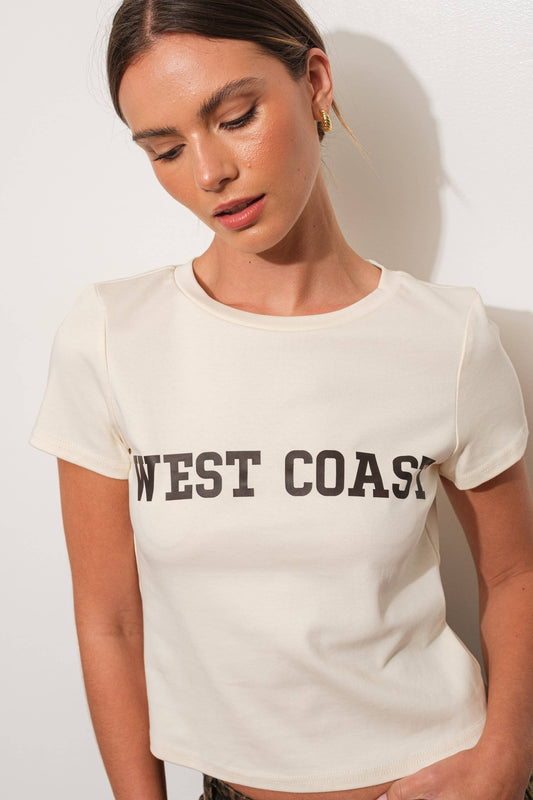 West Coast Baby Tee