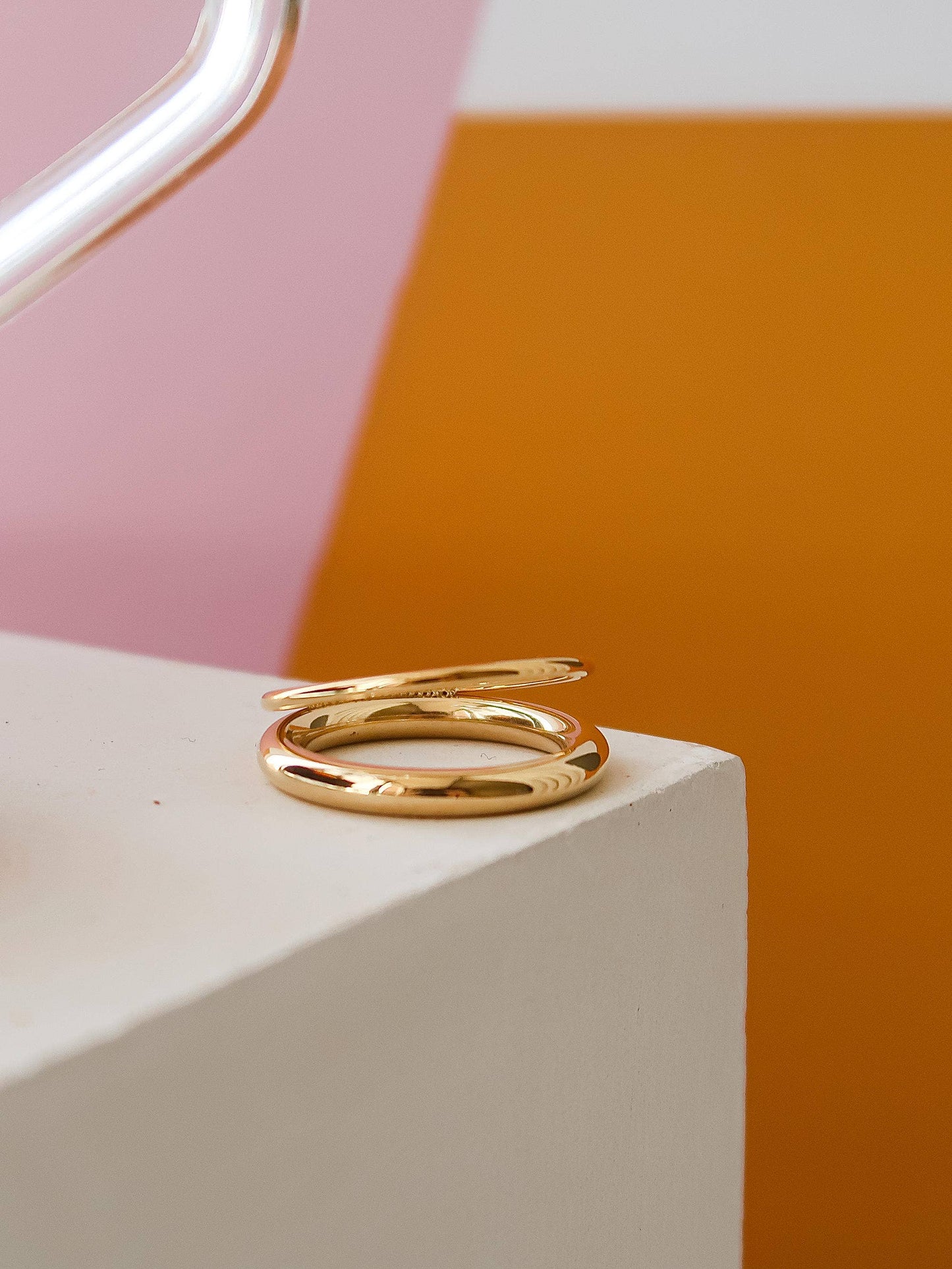 Harvey Double Band Ring | Waterproof Jewelry