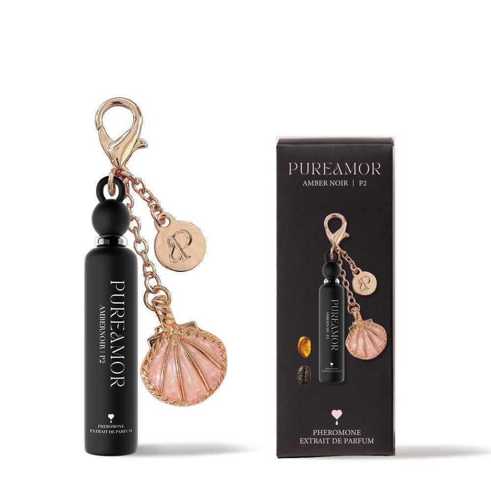 Amber Noir | Pheromone Perfume Oil Keychain