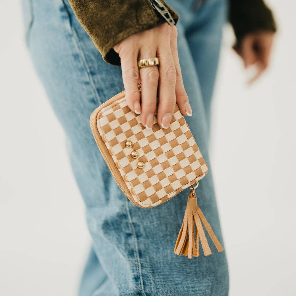 Wynona Woven Wallet | PRETTY SIMPLE