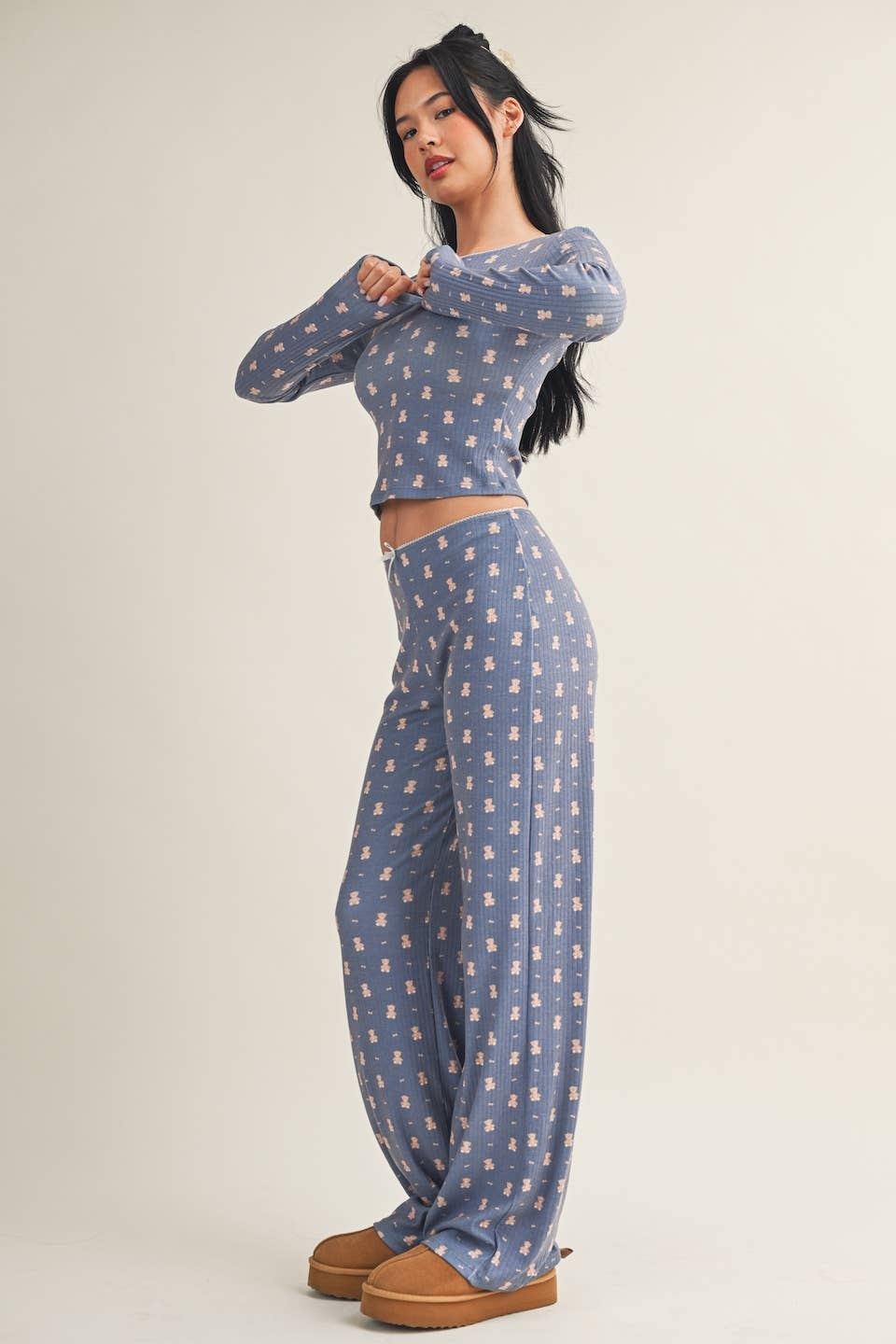 Beary Sweet Pointelle Set