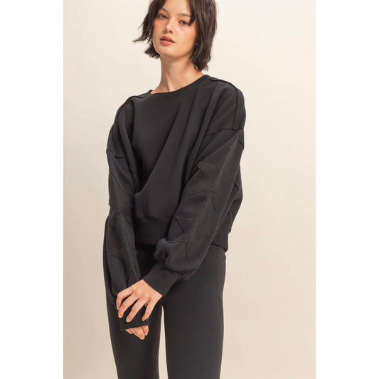 Astra Star Patch Sweatshirt